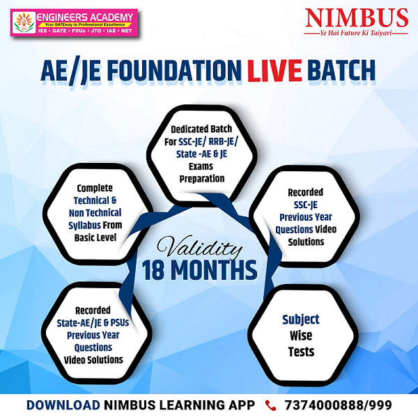 AE JE Foundation Live Batch - EA