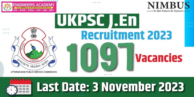 UKPSC JE Recruitment 2023