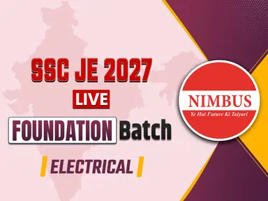 SSC JE 2027 Electrical Couse