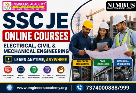Best SSC JE Online Course | Live Classes by Expert Faculty | Engineers Academy