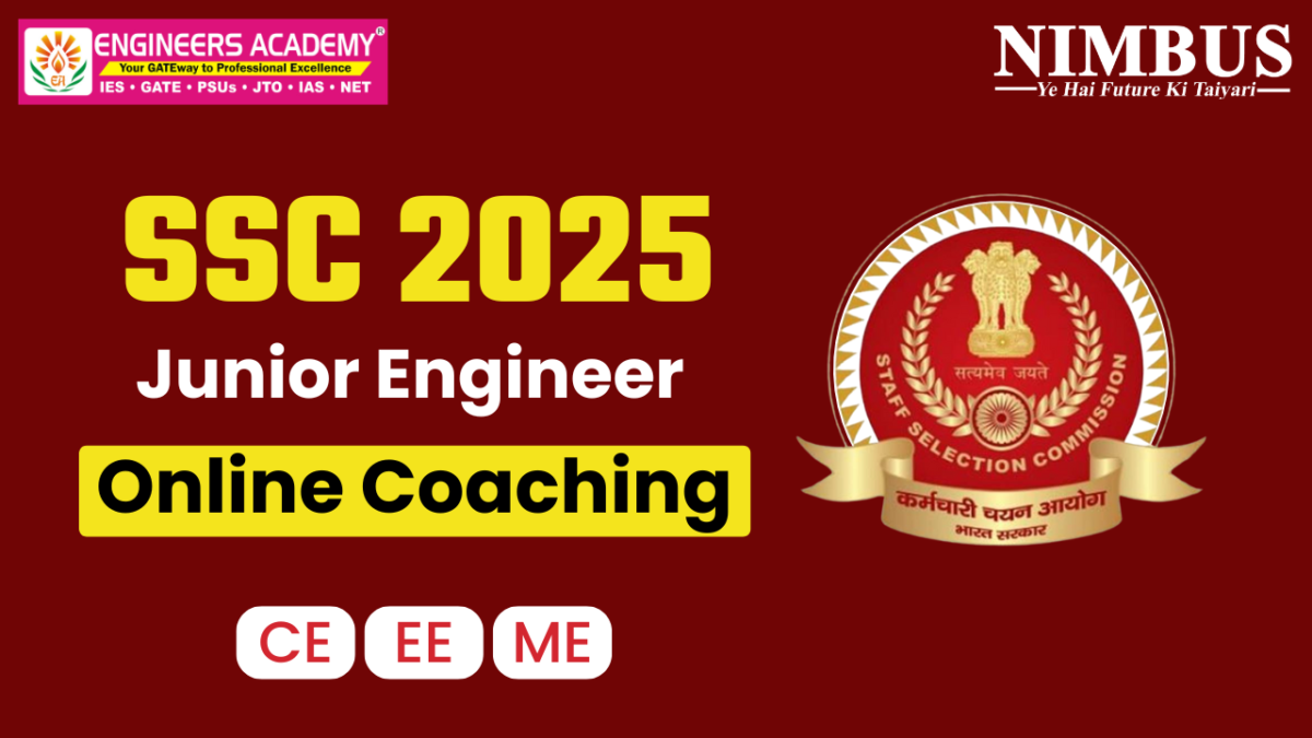 Best SSC JE Online Coaching | AE & JE Online Coaching