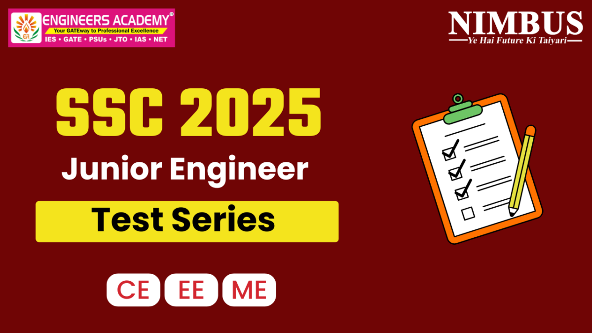 Ssc je 2025 Online  test series