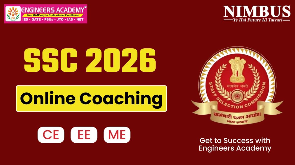 Best Online Classes For SSC JE | Boost your Preparation
