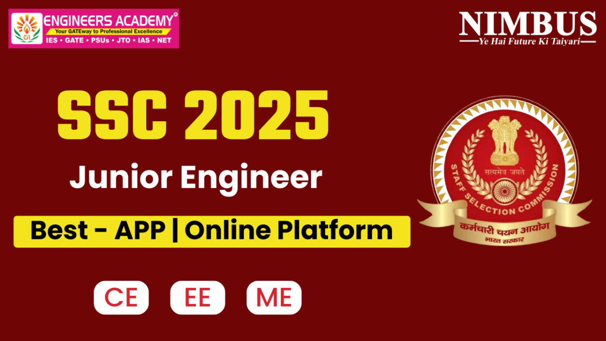 Best App for SSC JE Preparation | Online Platform for SSC JE