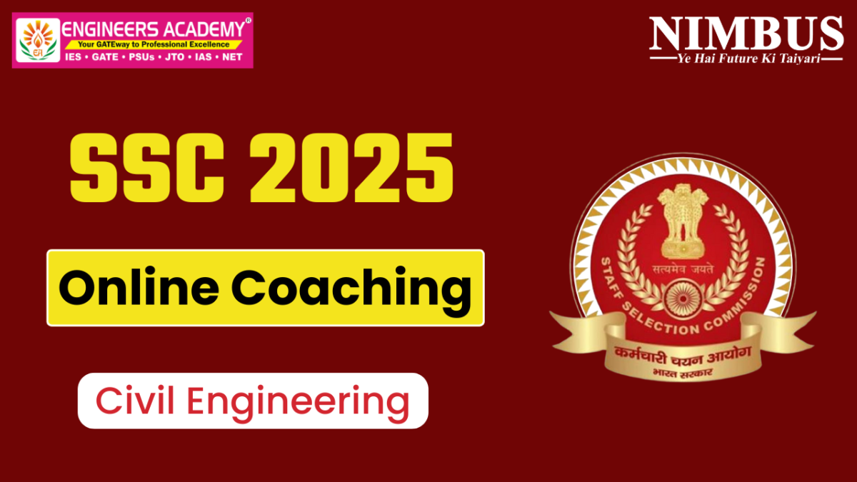 Best online coaching for SSC JE Civil