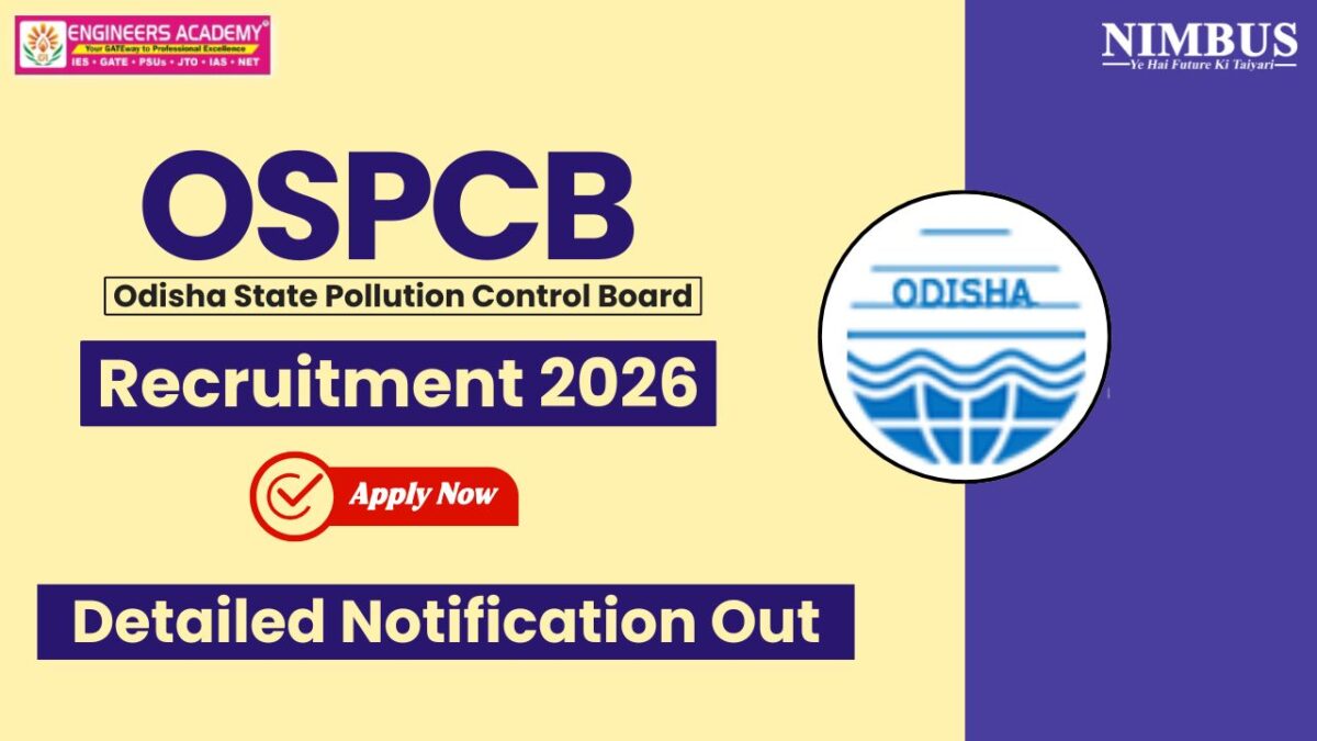 OSPCB Recruitment 2026