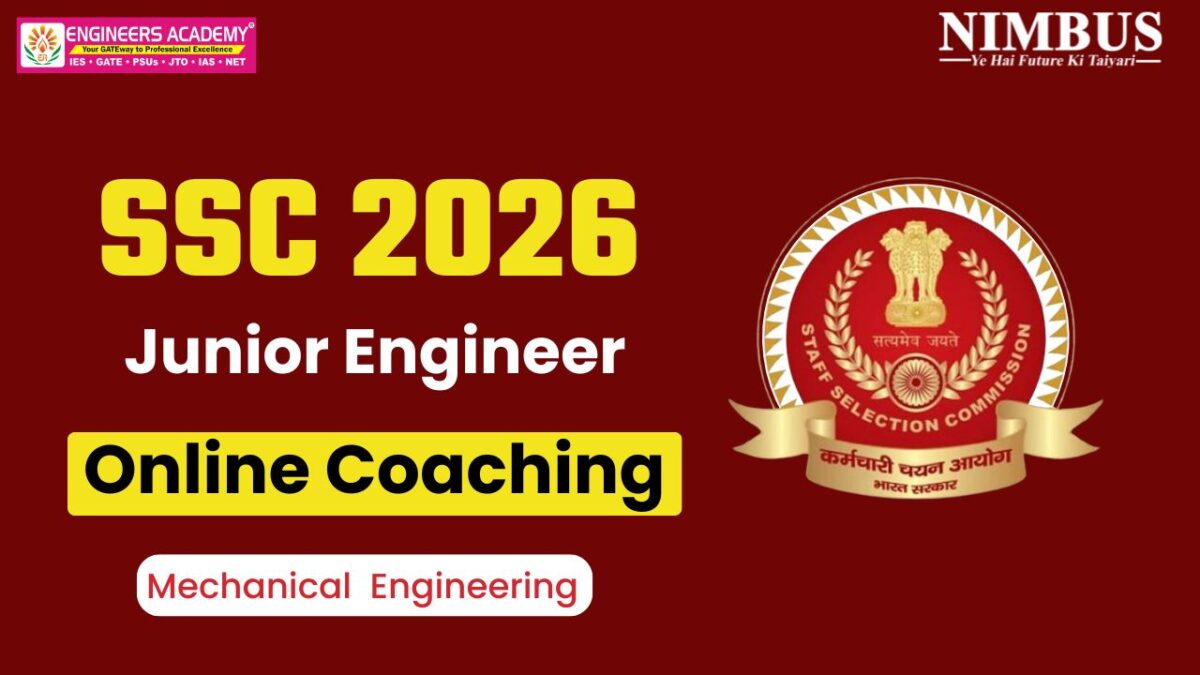 How to Online Prepare for SSC JE Mechanical Engineering Exam