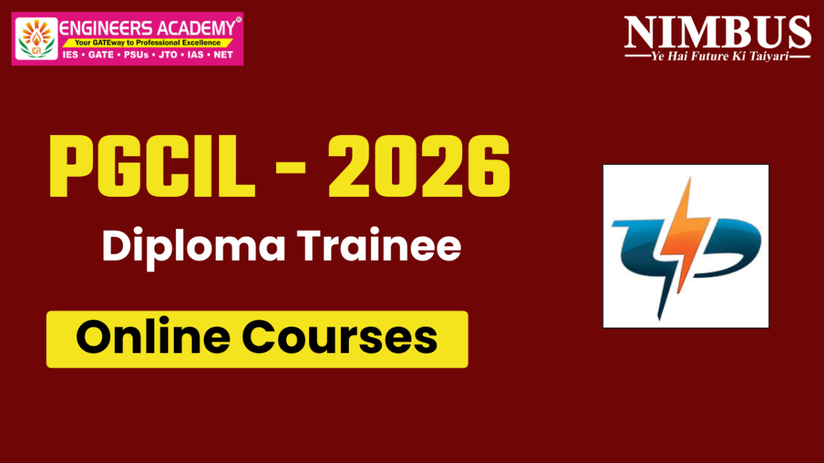 Pgcil 2026 diploma trainee Online Course