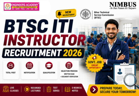 BTSC ITI Instructor Recruitment 2026 Out: Check Last Date to Apply Online For 726 Vacancies