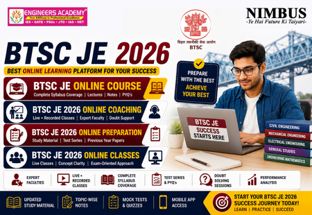BTSC JE Online Preparation