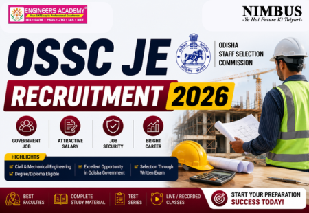 OSSC JE Recruitment 2026: Check Notification, Eligibility, Apply Online, Age Limit, Salary & More