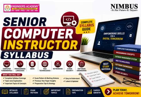 Senior Computer Instructor Syllabus: Complete Preparation Guide for Aspirants