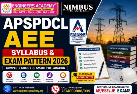 APSPDCL AEE Syllabus and exam Pattern 2026