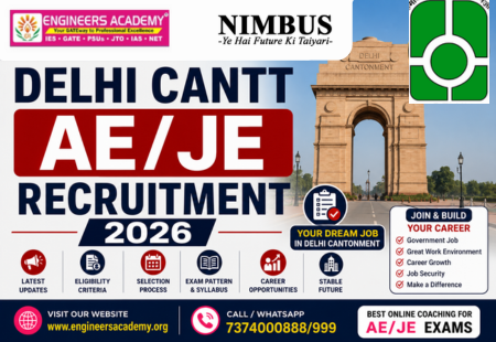Delhi Cantt AE/JE Recruitment 2026: Notification, Eligibility and Application Process