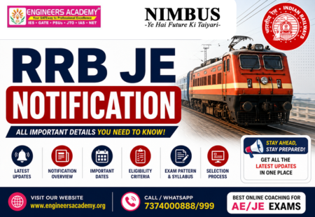 RRB JE Notification
