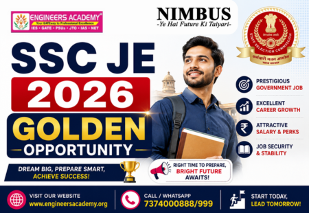 SSC JE 2026 Golden Opportunity