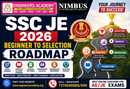 SSC JE 206 Selection Roadmap