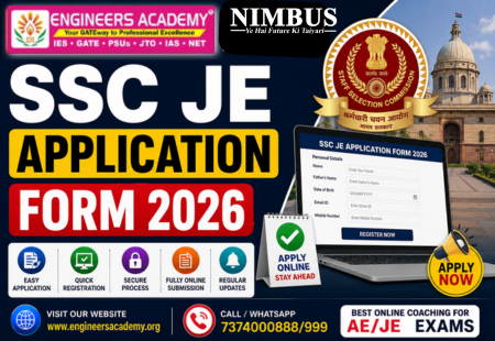 SSC JE Application Form 2026