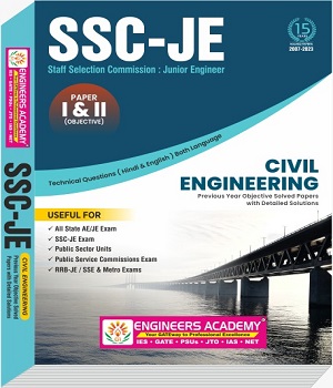 SSC JE Civil Engineering previous year solved papers