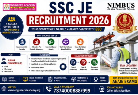 ssc je recruitment 2026
