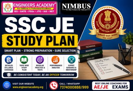 ssc je study plan