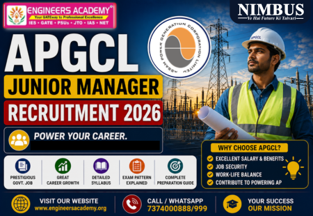 APGCL Junior Manager Recruitment 2026