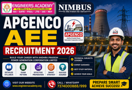 APGENCO AEE Recruitment 2026