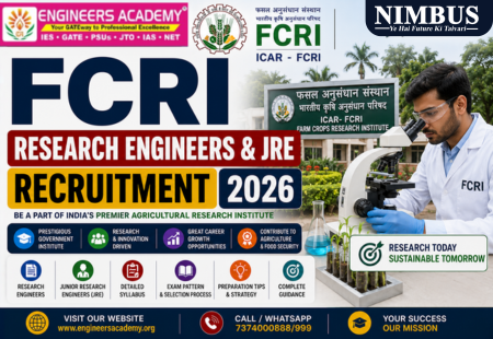 FCRI Recruitment 2026