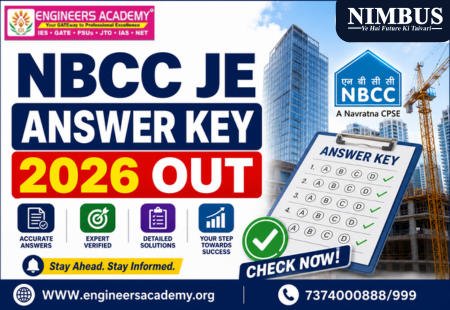 NBCC JE Answer Key 2026 Out