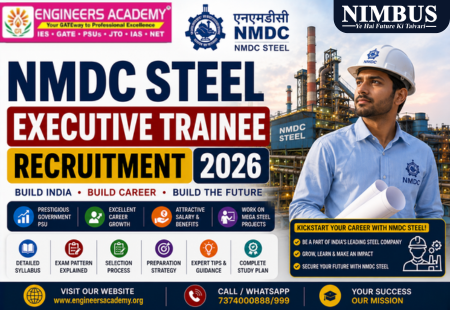 NMDC Steel Executive Trainee Recruitment 2026