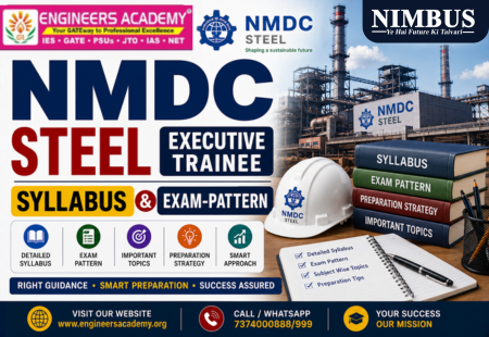 NMDC Steel Executive Trainee Syllabus