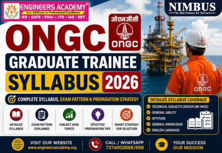 ONGC Graduate Trainee Syllabus 2026