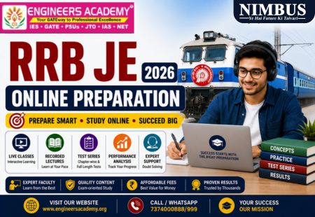 RRB JE Online Preparation