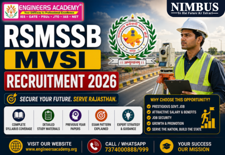 RSMSSB MVSI Recruitment 2026