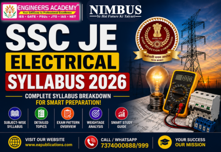 SSC JE Electrical Syllabus 2026