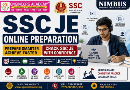 SSC JE Online Preparation 2026