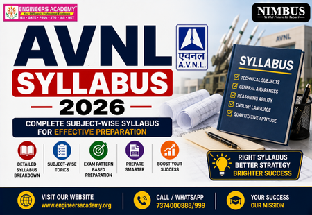 AVNL Syllabus 2026: Check Exam Pattern & Topic Wise Syllabus