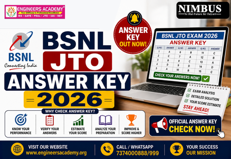 BSNL JTO Answer Key 2029