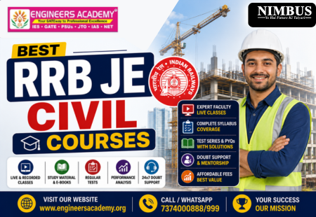 Best RRB JE Civil Courses