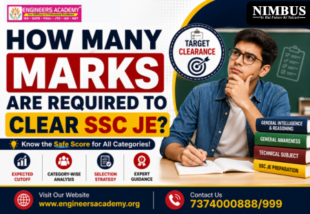 How Many Marks Are Required to Clear SSC JE? | Engineers Academy