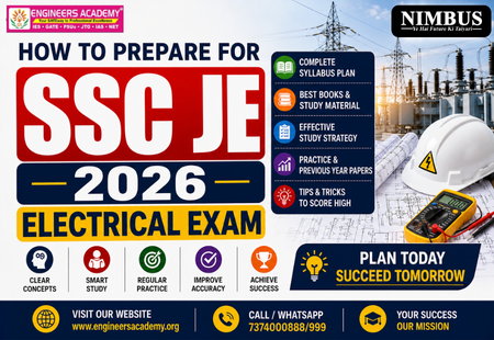 How to Prepare for SSC JE 2026 Electrical Exam