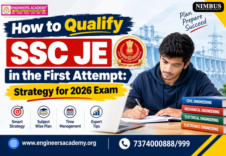 How to Qualify SSC JE In the First attempt Strategy for 2026 Exam