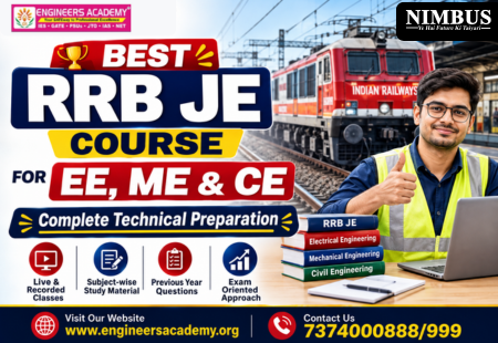 Best RRB JE Course For EE, ME and CE | Engineers Academy