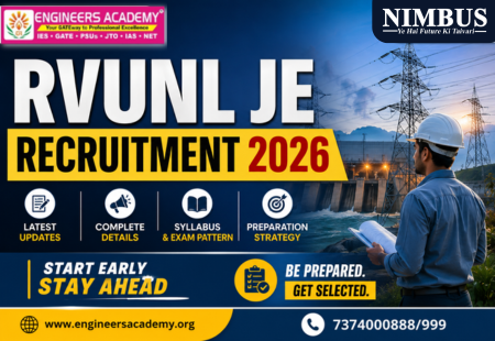 RVUNL JE Recruitment 2026