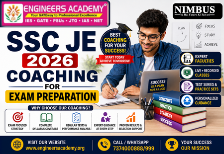 SSC JE 2026 coaching for Exam Preparation