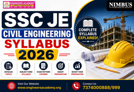 SSC JE Civil Engineering Syllabus 2026: Subject-Wise Complete Guide