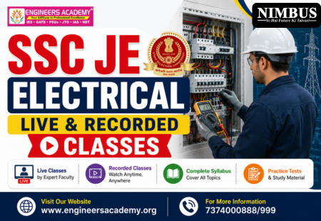 Join SSC JE Electrical Live & Recorded Classes | Engineers Academy