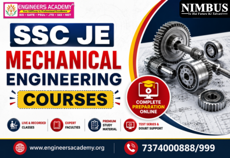 SSC JE Mechanical Engineering Courses | Crack SSC JE with Expert Faculty