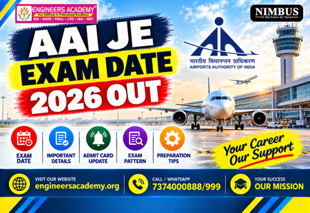 AAI JE Exam date 2026