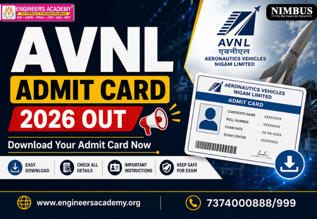 AVNL Admit Card 2026 Out: Download Hall Ticket for Technician & Manager Posts